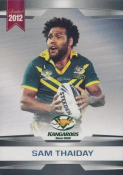 2012 ESP Limited Edition #9 Sam Thaiday Front